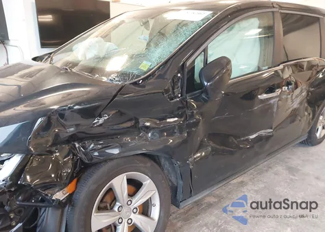 2019 Honda Odyssey Ex-L z USA, uszkodzony, nr VIN 5FNRL6H71KB106447